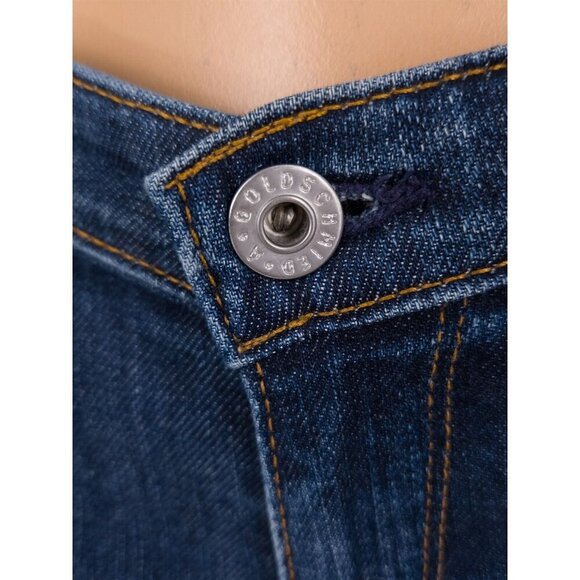 AG Adriano Goldschmied Low-Rise Denim Jeans Size 25 XS Rolled Cuffs - Picture 3 of 9